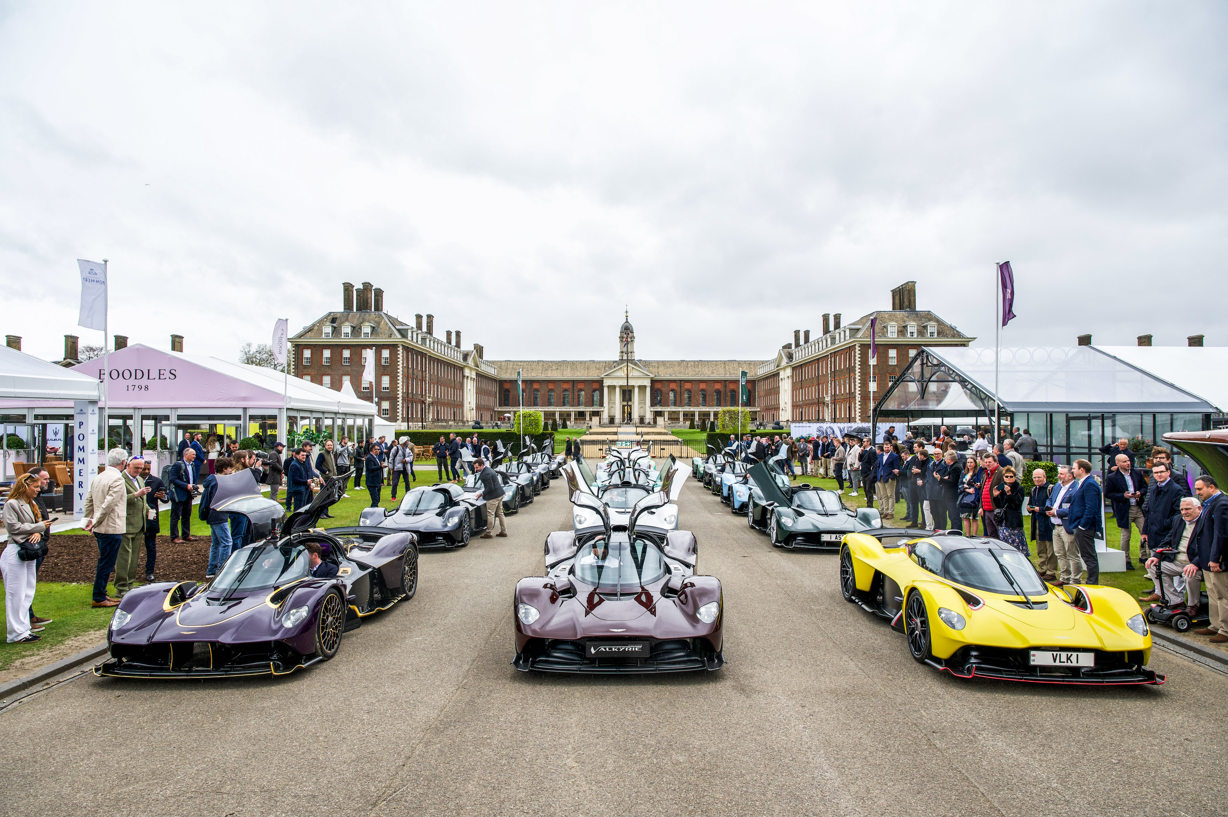 Luxury Car Event at Royal Hospital Chelsea
